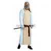 Costume a tema Costumi Cosplay di Halloween Costume cosplay per adulti Pastore San Giuseppe Donna Ragazza Abito arabo Cosplay di scena x1010