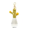 Party Favor Ups Tissé à la main Cactus Porte-clés Accessoires Pendentif Bohème Botanique Fleur Gland Sac Femelle Drop Livraison Maison Garde Dh5Qb