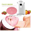 Appareils de soins du visage Fabricant de masque facial DIY Hine Matic Fruit Légume naturel avec collagène Usage domestique Salon de beauté Spa Appareils de soins du visage H Dh4Ta