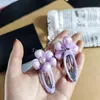 Fermagli per capelli a forma di fiore per ragazze carine BB Forcine fatte a mano Barrettes Copricapo Accessori per capelli moda per bambini