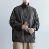 Outdoor-Jacken, Hoodies, modisch, Spleißen, Reißverschluss, Wechseljacke, Mantel für Herren, Streetwear, Techwear, lässig, Windjacke, Traf-Kleidung, Kleidung, High Street 231009