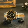 Mens Designer Relógios de Alta Qualidade Submarinistas Mecânicos Movimento Luminoso Safira Impermeável Esportes Montre Luxe Relógios de Pulso James Bond Watch Top