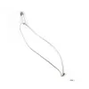 مثبتات علامة شنق أنيقة - حزمة من 960 Silver Strings Silver Safety Pin و Barb للحصول على مرفق سهل U217T DLISX317N