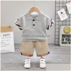 Baby Rompertjes Set Kid Jongen Kleding Nieuwe Romper Katoen Pasgeboren Meisjes Kids Designer Baby Jumpsuits Kleding Drop Delivery