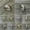 Band Rings Classic Real White Gold Color 8mm Titanium Steel Women Men Wedding Sier Ring Top Quality bleknar inte älskare smycken smycken dhm5p