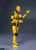 Military Figures In Stock DAMTOYS DPS01 DPS02 1/12 Yellow Testman Crash Test Dummy Model 6 inch Action Figure Body Doll for Hobby Collection 231009