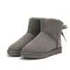 automne uggskid hiver plate-forme bottes de neige australie tasman bottes pour femmes hommes et femmes en cuir peau de mouton laine une pièce bottines en plein air bottes de pluie imperméables