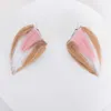 Genshin Impact Gorou Cosplay Peruki Pluszowe ucha mieszane kolorowe kolorowe peruka anime cosplay garnitur Akcesoria Kosplay