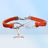 Mode sieraden oude zilveren hockey sport hanger Bracelet charmelarmband sieraden gemengd fluwelen touw infinity love 8 bangle 4507514