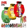 2022 neue Männer Frauen Snack Chips Lustige 3D Druck Mode Trainingsanzüge Hip Hop Hosen Hoodies ok062239F