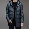 Parkas masculinas com padrão nacional 85, conteúdo de lã de alta qualidade, casual, moda empresarial, casaco de comprimento médio, testado 231009