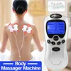 Inne elementy masażu elektryczne Machine Maszyna terapii cyfrowe Ból Ból Ból Acupunktura Masaż Stymulator 4 Elektrody Elektrody Massager Zdrowie 4 sposoby 231010