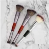 Makeup Brushes 2in1 Double Head Foundation Brush Eyeshadow Makeup Borstes Cosmetics Tool Health Beauty Makeup Makeup Tools Accessories DHBMZ