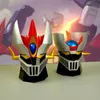 Кружки 410 мл японского аниме MAZINGER Z Transformation Robot Coffee с крышкой Чашка из нержавеющей стали Офисные чашки для чая с молоком Посуда для напитков 231010