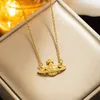 Mode Luxe 18K Vergulde Diamanten hanger Lip ketting rose goud sleutelbeen ketting Sieraden Accessoires Geschenken geen doos