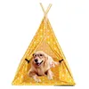 Tenda para animais de estimação casa dobrável ao ar livre portátil gaiola para gatos gatinho cachorro cama canil caixa y200330250e