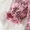 Primavera Autunno Bambini Neonate Set di abbigliamento Designer Ragazza bowknot Top Pantaloni Abito in 2 pezzi Abbigliamento per bambini di alta qualità Vestito per neonati