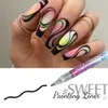 Nail Polish 1 Set Graffiti Nails Art Pen Comic Painting Abstract Line Design Waterproof Sketch Brush Decor Accessories Supplies Tools JIG-B 231011