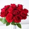 Roses made of roses branches made of red roses Realists fake roses for house decoration weddings GC2375