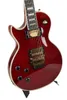 Alex Lifeson Paul Custom Axes Ruby Left Hand Electric Guitar