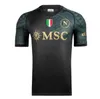 Rare Soccer 23 24 Napoli Soccer Jerseys Maglia Naples 2023 2024 Gardien de but Zielinski Anguissa Olivera Kvaratskhelia Men Kids Kits Football