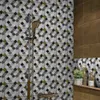 Wall Stickers Self Adhesive Waterproof DIY Black Marble Mosaic Sticker Kitchen Floor Tile 10PCS 231010