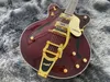 Electric Guitar Duplex Tremolo System Gold Hardware Mahogany Body Music Instrument Purple Color