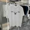 dg dolce gabbana Вы Italybrand tees Milan Designer Fashion Men femme Luxury Blanc Blanc 100 Coton Flawless Correct Lettre imprimé graphique et S Tshirts Polo Qxk Ze6a