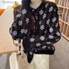 Kadın Sweaters Yeni Kore Bahar ve Sonbahar V yaka gevşek eğimli örgü uzun kollu kazak hırkalı kadınların üst katı231011