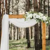 Dekorativa blommor Flower Swag Rustic for Wedding Arch Artificial Rose Floral Chair Arbor Ceremony