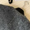 Giacche da donna 23 Autunno Giacca in pura lana di alta qualità Donna Catene di moda Tasche O-Collo Cappotto vintage Runway Designer Top Outwear