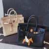 H hbirkins grãos genuínos Highend Womens couro portátil bolsa de portátil top