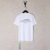 T-shirt da uomo di lusso Lettera Stampa Girocollo Manica corta Nero Bianco Moda Uomo Donna T-shirt di alta qualità TOP8297S