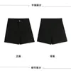 Women's Shorts Black Denim Tight High Waist Slimming Sheath Sexy Round Hip Ss Simple Female A-line Short Pants All Match 2023