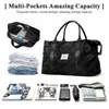 Duffel Bags Travel Duffle Bag for Women Men Large Weekender Overnight with Toiletry Airplanes Carry on Business Trip Work 231011