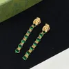 Designer Earrings dangles Lion Charm Earrings for Woman Diamond Shape Earring High Quality Brass Fashion Jewelry Supply238R