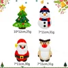 Pu Slow Rebound Doll Foam Ball Santa Claus Snowman Elk Stress Relief Toy Christmas Toy Wholesale