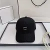 シャネル帽子帽子ファッショナブルなデザイナー帽子for Men for Luxury Brandユニークなメタルボールキャップスポーツダブルレター野球キャップ732