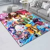 Decoraciones navideñas, alfombras de Anime para sala de estar, alfombras de dormitorio, alfombra antideslizante para salón nórdico, alfombra grande Retro para el hogar