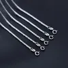 Pendant Necklaces 925 Sterling Silver Popcorn Chain Necklace For Women Jewelry On The Neck Long 40 45 50 55 60 70 80 CM Thick 2 MM Accessories 231010