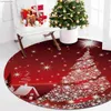 Christmas Decorations Round Rug Christmas Tree Interior Decor Round Rug Entrance Floor Rug Mat Kids Bedroom Decor Rug Home Decor