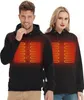 Chaquetas para hombres Mujeres USB Calefacción Sudaderas con capucha Hombres Vintage Gótico Chaqueta climatizada Manga larga Streetwear Abrigos sueltos Harajuku Sudaderas 231011