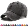 Ball Caps Vintage Katoen Gewassen Honkbal Ongestructureerde Papa Hoed Laag Profiel Effen Klassieke Retro Trucker Unisex Sport