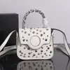 Crossbody Mini Shoulder Shopping Rivet Bags Tote Handbags Underarm Bag Women Handbag Purse Clutch Flip Wallet Fashion Letters Adjustable strapp