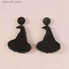 Altri accessori moda Boho Punk Hat Earing The Party All For 1 Uah Fashion Cute Halloween Orecchino da donna Semplice Spedizione gratuita Orecchini Goth Set Q231011