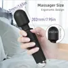 Vibratori Clit orale AV Magic Wand Vibrators for Women 20 Speed G Spot Massager Vaginal Masturbatore giocattoli sessuali per adulti per donna SEX SHOP 231011