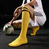 Sports Socks Unisex Adult Soccer Non Slip Long Tube Football Stocking Basketball Breathable Knee Over Stripe Men Women 231011