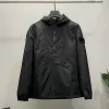 Stones Island Clothing Ytterkläder Designer Badges Zipper Jacket Style Spring Autumn Mens Top Oxford Bortable High Street Clothing