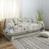 Dekens Aggcual Moderne eenvoudige bankdeken voor Scandinavische bloemen en vogels gebreide sprei Bedsprei wintertapijt XT11 231011