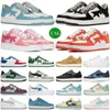 Bapesta Sta Low heren dames Casual schoenen Designer Nigo Bathing Apes heren sneaker Grijs Zwart Lakleer Groen Wit ABC Camo Blauw Roze Suede dames sneakers GAI Z11